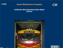 Tablet Screenshot of coachmaintenance.com